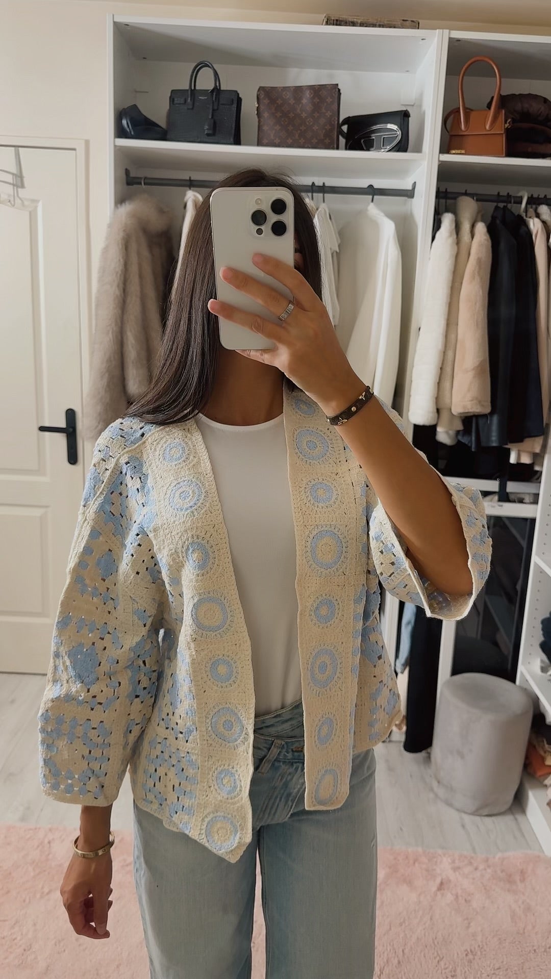 Veste Crochet Bohème