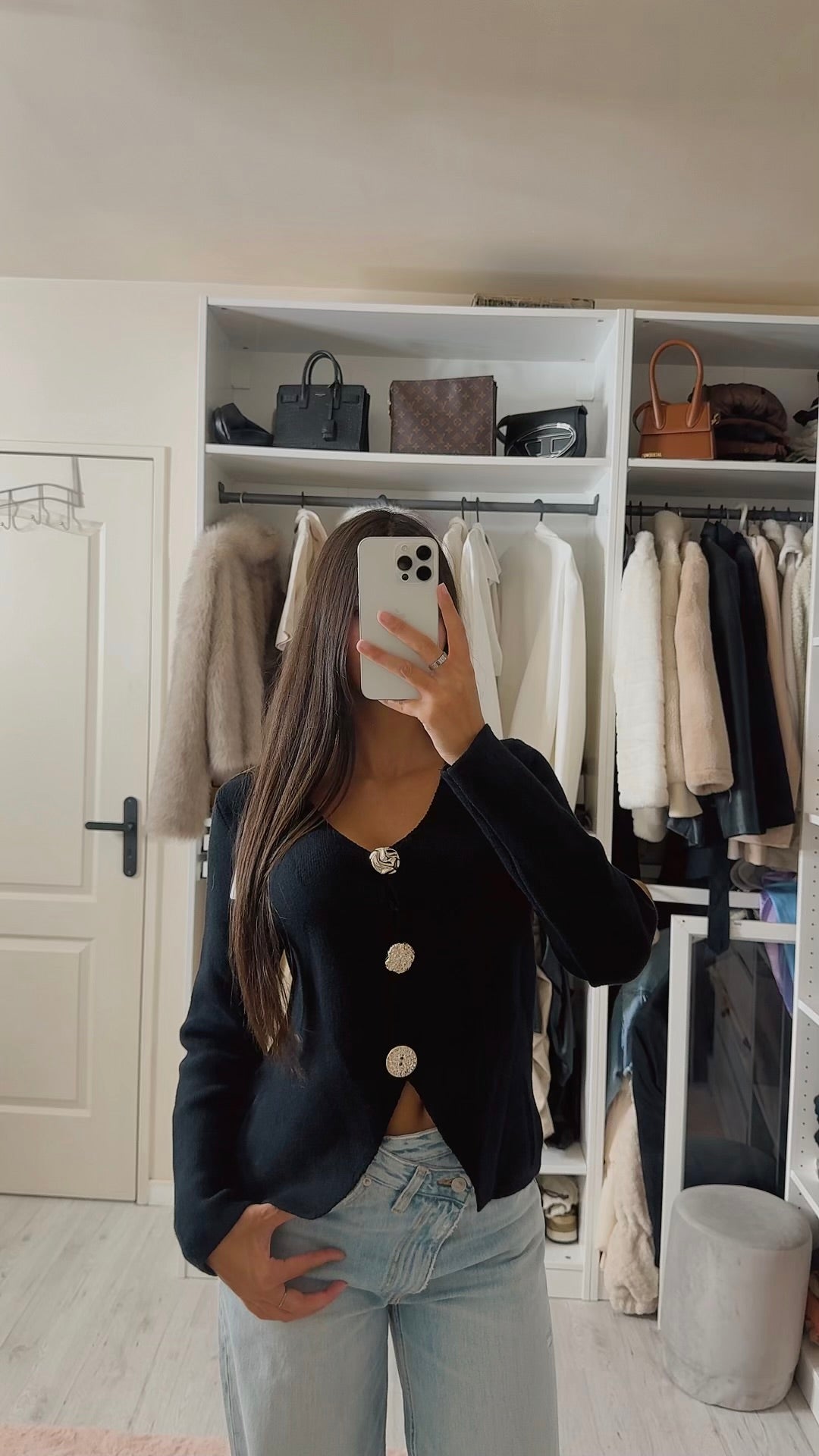 Pull perlée
