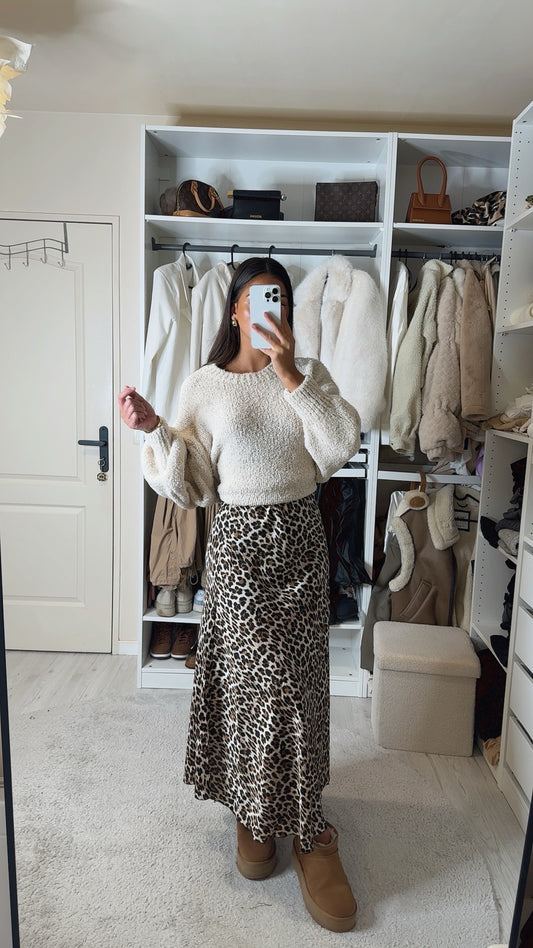 Jupe Leopard