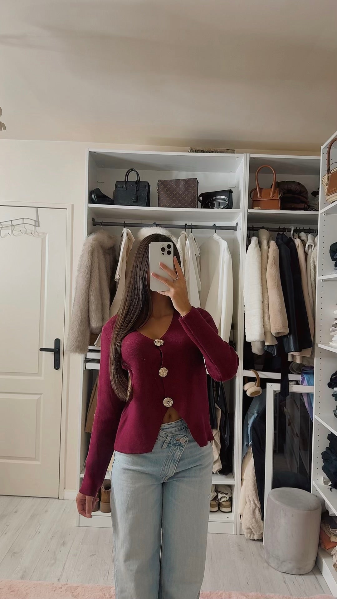 Pull perlée