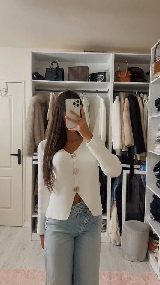Pull perlée